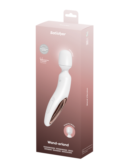 SATISFYER WAND-ERLAND WHITE ROSEGOLD