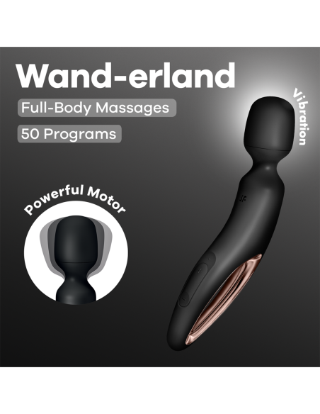 SATISFYER VARITA MÁGICA ORO ROSA NEGRO