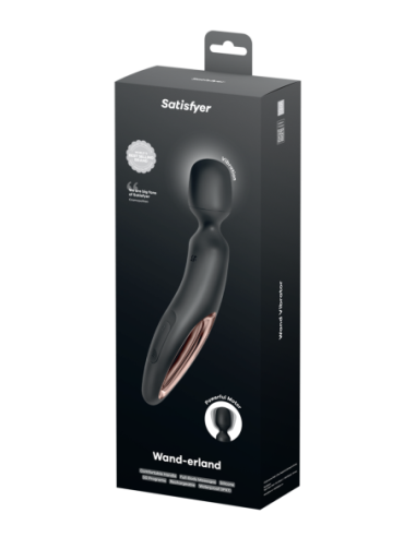 SATISFYER WAND-ERLAND BLACK ROSEGOLD