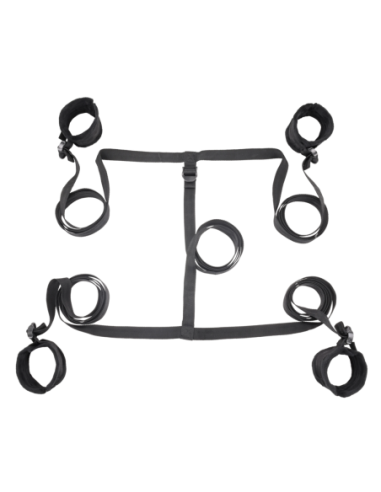KIT DE SUJECIÓN DE BONDAGE DE CAMA SPORTSHEETS