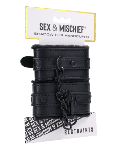SPORTSHEETS SHADOW FUR HANDCUFFS