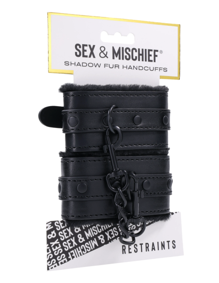 SPORTSHEETS SHADOW FUR HANDCUFFS