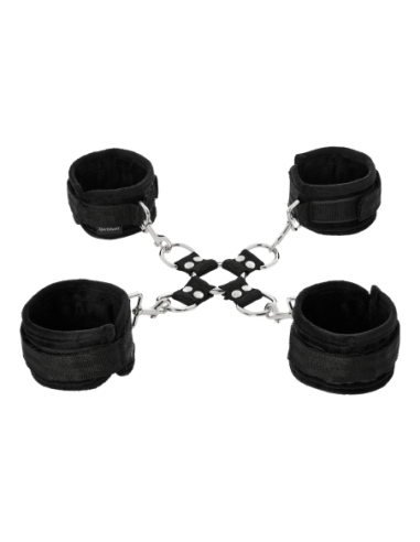 SPORTSHEETS 5 PIECE HOG TIE & CUFF SETT