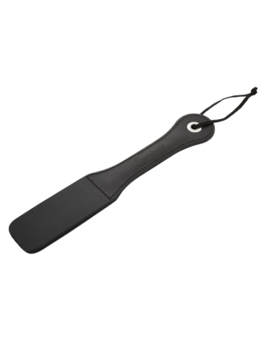 SPORTSHEETS 12 INCH LEATHER SLUT IMPRESSION PADDLE