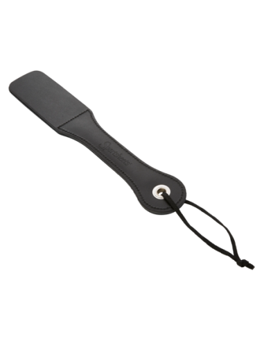 SPORTSHEETS 12 INCH LEATHER SLUT IMPRESSION PADDLE