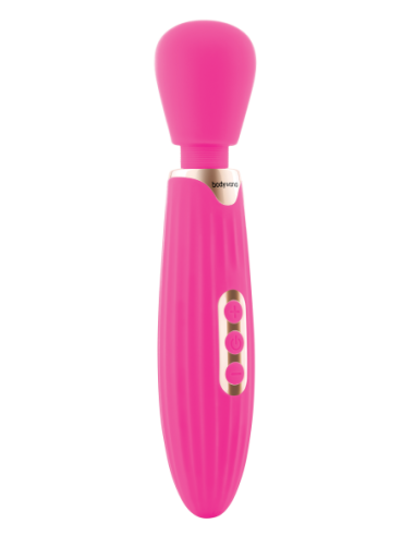 BODYWAND RUMBLE WAND 8 INCH HOT PINK
