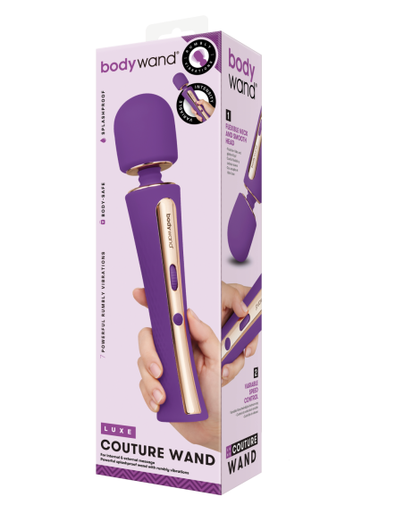 BODYWAND PÚRPURA DE ALTA COSTURA DE LUJO