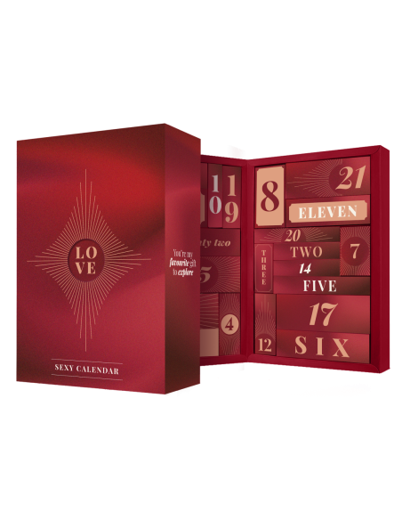 CAJA DE PLACER CALENDARIO SEXY