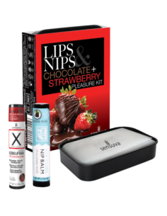 SENSUVA LIPS AND NIPS PLEASURE KIT CHOCOLATE NIP ZIP Y...