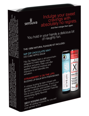 SENSUVA LIPS AND NIPS PLEASURE KIT CHOCOLATE...