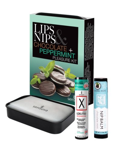 SENSUVA LIPS AND NIPS PLEASURE KIT CHOCOLATE...