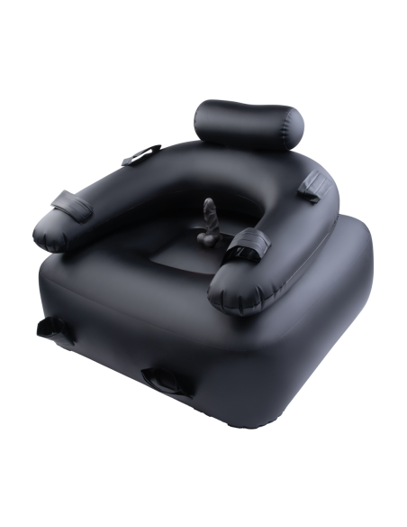 WHIPSMART INFLATABLE BONDAGE CHAIR WITH VIBRATING DILDO