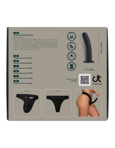 AUDAZ. TANGA CON CORREA DE HIEDRA CON CONSOLADOR