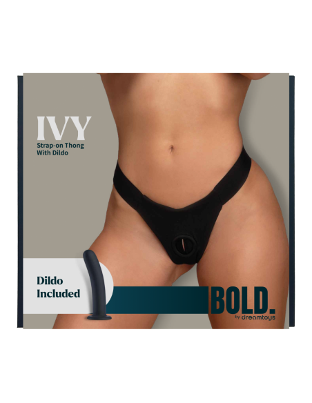 AUDAZ. TANGA CON CORREA DE HIEDRA CON CONSOLADOR