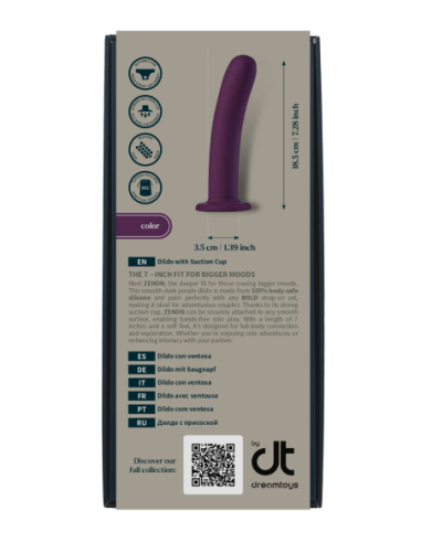 BOLD. ZENON DILDO WITH SUCTION CUP ZENON WITH 6...