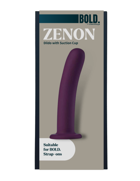 BOLD. ZENON DILDO WITH SUCTION CUP ZENON WITH 6 INCH DILDO