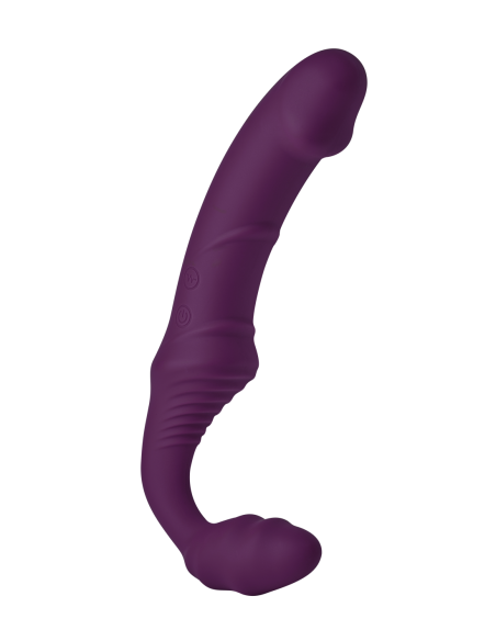 AUDAZ. STORM VIBRADOR SIN TIRANTES CON CONTROL REMOTO STORM CON CONSOLADOR DE 6 PULGADAS