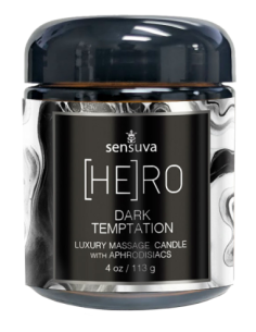 SENSUVA HERO DARK TEMPTATION LUXURY MASSAGE CANDLE OCEAN...