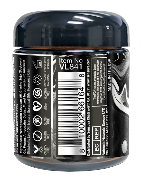 SENSUVA HÉROE OSCURO TENTACIÓN VELA DE MASAJE DE LUJO OCÉANO Y BOSQUE