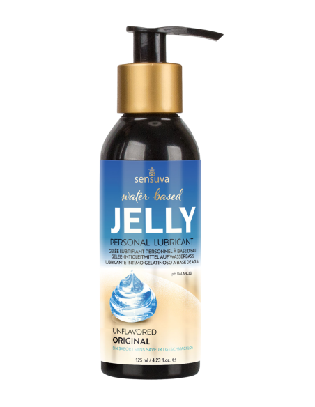 SENSUVA JELLY WATER BASED PERSONAL LUBRICANT 125ML