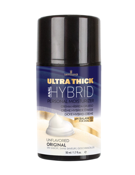 SENSUVA HIDRATANTE PERSONAL HÍBRIDO ULTRA GRUESO ANAL FÓRMULA DE PH ALTO ORIGINAL SIN SABOR 50ML