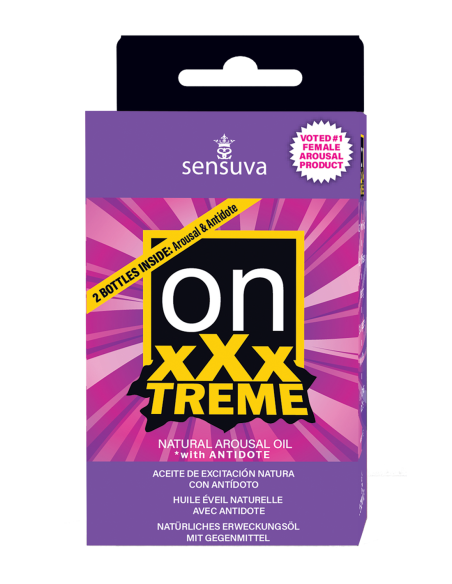 SENSUVA ON XXXTREME AROUSAL OIL 5ML MEDIUM BOX