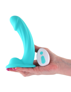 CONSOLADOR VIBRADOR DE 6 PULGADAS DE COLORES CURVA VERDE... 2