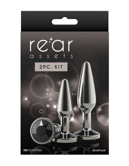 REAR ASSETS KIT DE ENTRENAMIENTO CÓNICO NEGRO METALIZADO