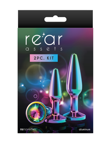 REAR ASSETS TAPERED TRAINER KIT MULTICOLOR RAINBOW