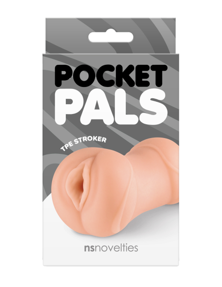 POCKET PALS VAGINA STROKER TAN
