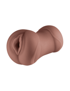 POCKET PALS VAGINA STROKER BROWN