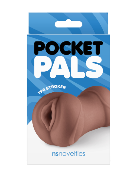 POCKET PALS VAGINA STROKER MARRÓN