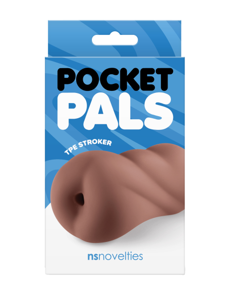 POCKET PALS ACARICIADOR ANAL MARRÓN
