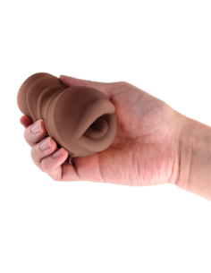 POCKET PALS MOUTH STROKER MARRÓN 2