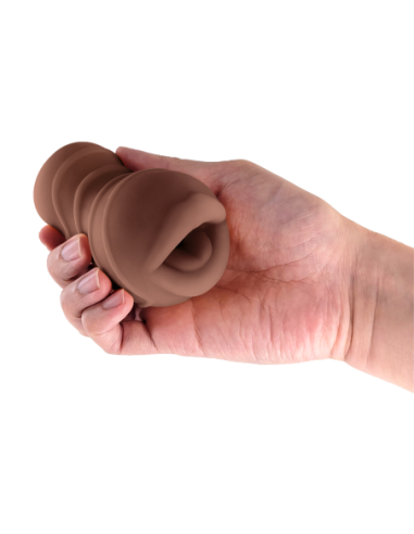 POCKET PALS MOUTH STROKER MARRÓN