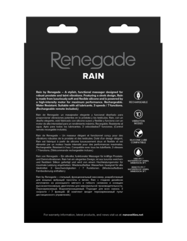 RENEGADE RAIN BLACK