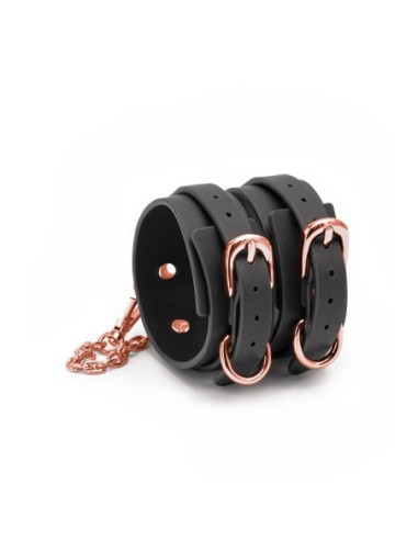 TOBILLERAS BONDAGE COUTURE NEGRO