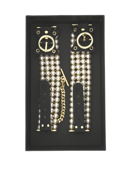 GUILTY PLEASURE BALLROOM PEARL ANKLE CUFFS
