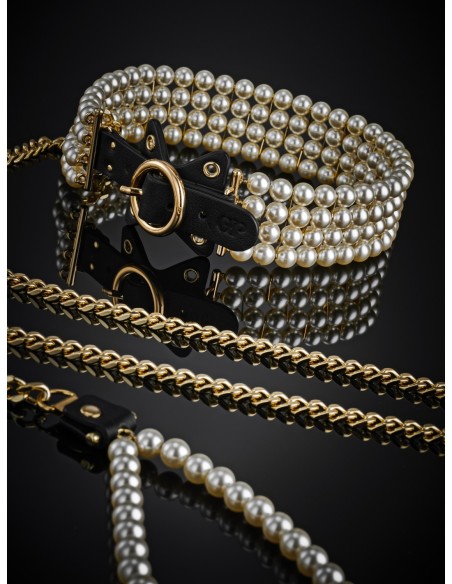GUILTY PLEASURE CORREA Y COLLAR DE PERLAS LUMINOSAS