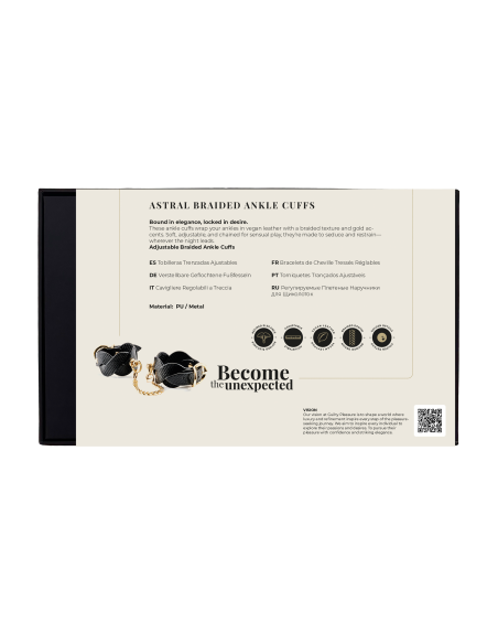 PUÑOS DE TOBILLO TRENZADOS ASTRALES DE PLACER CULPABLE