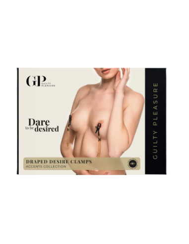 GUILTY PLEASURE DRAPED DESIRE CLAMPS