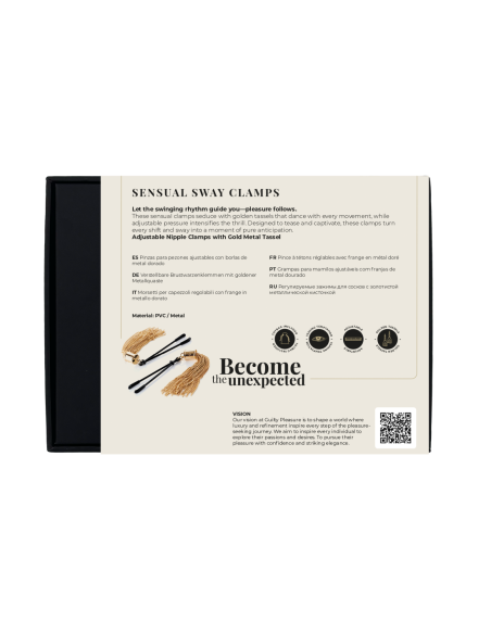 GUILTY PLEASURE SENSUAL SWAY CLAMPS