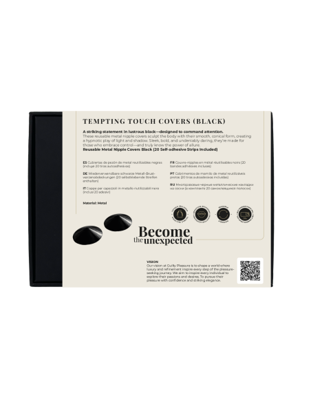 GUILTY PLEASURE TEMPTING TOUCH COVERS BLACK