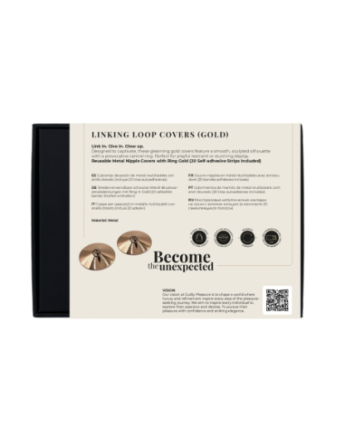 GUILTY PLEASURE LINKING LOOP CUBRE ORO
