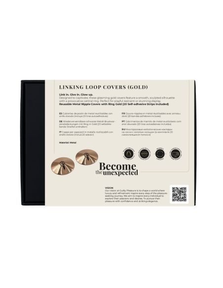 GUILTY PLEASURE LINKING LOOP CUBRE ORO