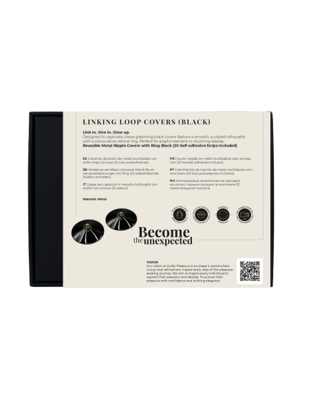 GUILTY PLEASURE LINKING LOOP COVERS NEGRO