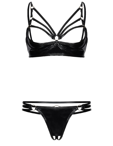 GUILTY PLEASURE NOCTURNE NIGHT SET BLACK