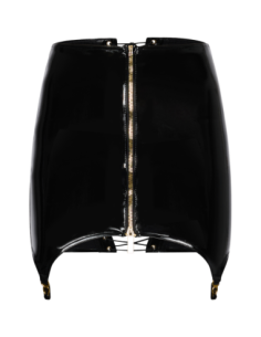 GUILTY PLEASURE SHADOW SHINE SKIRT BLACK 2