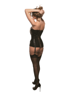 GUILTY PLEASURE BLACK AMBER CORSET BLACK 2