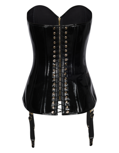 GUILTY PLEASURE BLACK AMBER CORSET BLACK